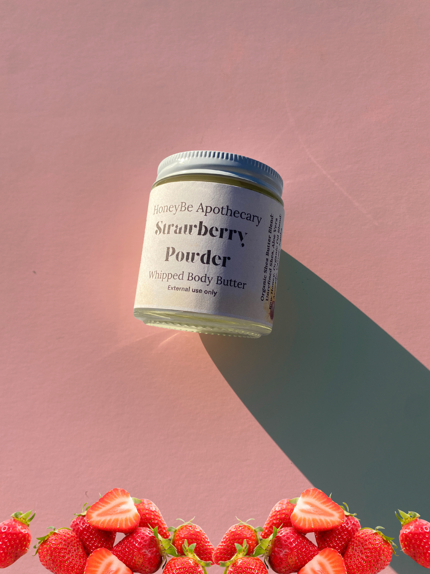 Strawberry Powder Body Butter