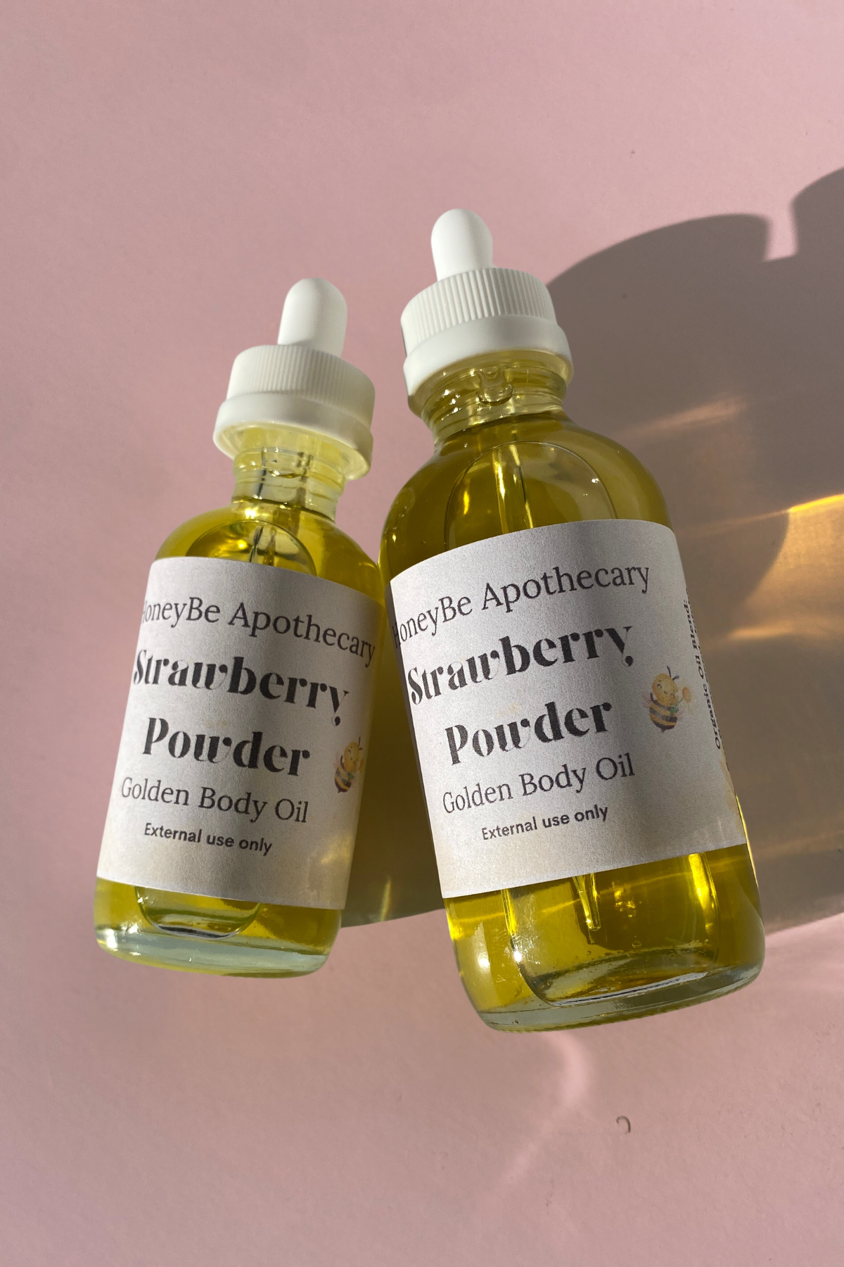 Strawberry Powder Body Oil